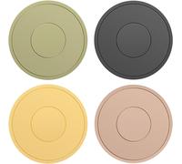 KALANKA-4 Pièces De Chauffage en Silicone Coussin D'Isolation, Oreiller D'Isolation Thermique Ronde, Stage Contre La Table De Diapositives, Accessoires De Cuisine.