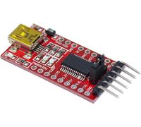 KALANKA-4 Pièces FTDI Adaptateur Convertisseur FT232RL USB à TTL Serial Module Convertisseur USB vers TTL pour 3,3 V et 5 V pour Arduino Raspberry Pi, pour Mini Ports Arduino