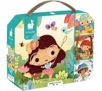 KALANKA-- 4 Puzzles Les 4 Saisons - Puzzle Enfant Evolutif de 6 à 16 Pièces - Développe Patience et Motricité Fine - Fabriqué en France - Jeu Educatif dès 24 Mois,J02542