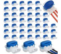 KALANKA-40 PCS Connecteurs Cable Robot Tondeuse Remplis de Gel Résine Original, Connecteurs Étanche 314 Pour Connecteurs Robot Tondeuse Automower- Étanches, Sûrs, Dénudage Inutile¿