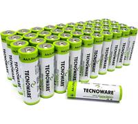 KALANKA-- 40 Piles alcalines AA 1.5V, Énergie Fiable pour Dispositifs, Sécurité Renforcée, Longue Durée, Emballage Écologique, Piles AA,