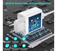 Kalanka-45w Chargeur Rapide Avec Câble Usb C 1m 6a Pour Oppo Supervooc Charge,Supervooc Chargeur Secteur Pour Oppo Reno 12f 12 Reno 11f A80 A18 A16 Find X7 Ultra X6 Pro Oneplus 13 Nord 4 Ce 4 Lite Ce