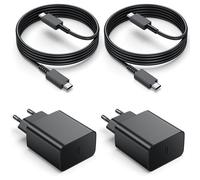 KALANKA-45W Chargeur USB C,Chargeur Rapide Samsung avec 2M Câbles,Charge Rapide pour Samsung Galaxy S25/S24/S23/S22/S21 Ultra/S20/S20+/Note 20/10/9/8/A73/A53/A52,UBS C Secteur Mural Alimentation Pris