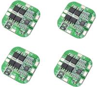 KALANKA-4Pcs 4S 20A 14.8V BMS Li-ION Lithium Battery Protection Board 18650 Charger Protection Board 16.8V Over Charge Over Discharge Short Circuit Protection