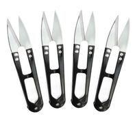 Kalanka-4x Ciseaux Couture Professionnels En Acier Inoxydable - Petits Ciseaux Universels Pour Couper Le Fil Avec Précision, Pour Le Bricolage Et Pour L'entretien Des Plantes