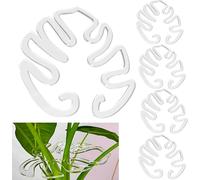 KALANKA-% 5 Supports Supports De Tiges Pour Plantes, Accessoire Pour Plantes Grimpantes, Tuteur Pour Monstera, Support De Plante En Forme De Feuille¿¿