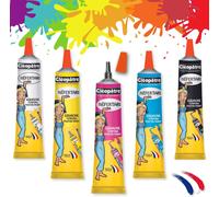 Kalanka-¿ 5 Tubes De Peinture Gouache 30ml Avec Embout Fin, Couleur Primaire - Rentrée Des Classes ¿ Ecole ¿ Collège, Couleurs Primaires