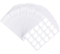 Kalanka-500 Pièces Autocollant De Colle Pour Pierre De Jade Extension De Cils, Imperméable Papier Patches Palette De Colle Adhésifs Pour Cils