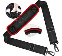 KALANKA-58"" Bandoulière Universelle avec Rembourrage Fixe Ultra-épais et Double Boucles d'Équilibrage pour Sac de Voyage,Sac pour Ordinateur Portable, Sac à Bandoulière,Bord de vin