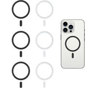 Kalanka-6 Pack Anneaux Magnétiques Compatibles Avec Magsafe, Conversion Magnétique Pour Iphone 15/14/13/12/Samsung Galaxy S22, Anneau Autocollant Charge Sans Fill Compatible Avec Coques Standard