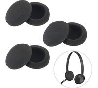 KALANKA-6 PCS Remplacements d'Oreillettes en Mousse Respirante pour Casques Audio Sennheiser, Coussinets Antichoc pour Modèles PC-Série et Plus