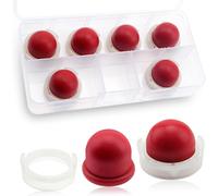 KALANKA-6 Pièces 694394 Poire D'amorce de Carburateur, Pompe D'amorçage Compatible avec Briggs & Stratton 494408 5084 (Rouge)