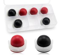 KALANKA-6 Pièces 694394 Poire D'amorce de Carburateur, Pompe D'amorçage Compatible avec Briggs & Stratton 494408 5084 (Rouge + Noir)