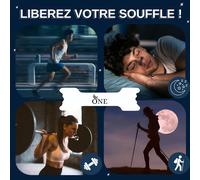 Kalanka-60 Bandelettes Nasales Anti Ronflement Patch Nez Bouché Pour Mieux Respirer Strip Nasal Sport Noir Efficace Puissant Contre Apnée Du Sommeil - Inflow Respire - Taille Universelle