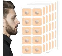 Kalanka-60 Pièces Bande Nasale Magnétique,Aimant Anti Ronflement,Anti Ronflement Efficace Puissant,Sans Support Magnétique, Compatible Avec La Plupart Des Bandelettes Nasales Magnétiques (Carré)