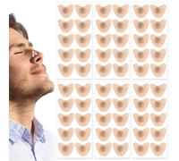 Kalanka-60 Pièces Bande Nasale Magnétique,Aimant Anti Ronflement,Bandelettes Nasales,Sans Support Magnétique, Compatible Avec La Plupart Des Bandelettes Nasales Magnétiques (Forme De Coeur Irrégulière