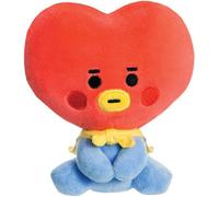 KALANKA-61375 BT21 Poupée Tata Assise 12,7 cm Bleu et Rouge