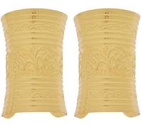 KALANKA-64464 - Bracelet trésor du Nil, bijou fantaisie en or pour costumes de carnaval, bracelet pour carnaval ou fête à thème (Lot de 2)