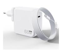 KALANKA-¿65W Chargeur USB C Rapide avec GaN Tech pour Huawei, Mac Book Pro/Air M1 M2, Dell XPS,HP,ASUS,i-Pad Pro/Air, Samsung Galaxy S23 Plus S22 Ultra S21, Chargeur GaN avec 1.8M Câble USB-C à C