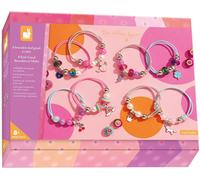 KALANKA-- 8 Bijoux Feel Good à Créer - Les Ateliers Bijoux - Création de Bracelets DIY - Kit Loisir Créatif Enfant - Apprentissage Dextérité et Concentration ¿ Dès 8 Ans - J09133