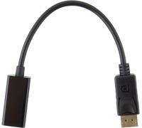 KALANKA-85115 Adaptateur DisplayPort vers HDMI 4K Connecteurs plaqués Or ¿ HDMI Femelle vers connecteur DisplayPort mâle