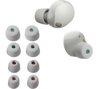 KALANKA-8X Embout Compatible avec Sony WF-1000XM5 / WF-1000XM4 - Embouts de Rechange en Silicone pour Écouteurs Gris Clair