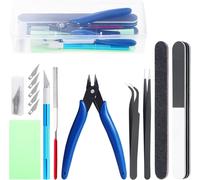 KALANKA-9 PCS Outils de modélisme,Gundam Modeleur Basic Outils Craft Set,Bandai Hobby pour Voiture modÈle Assembler Kit