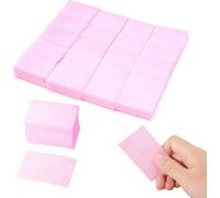 Kalanka-900 Pcs Lingettes À Ongles Non Pelucheux, Lingettes Nettoyantes Non Pelucheuses, Colle À Ongles Démaquillant Feuille De Coton Pour Nail Art Ongle Enlever De Vernis À Ongles Uv Gel (Rose)