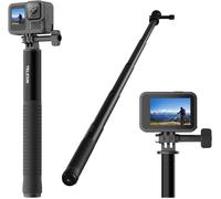KALANKA-90cm/ 35.2"" Perche à Selfie pour GoPro 13 12 11 10 9, DJI Osmo Action 5 Pro 4 3, Insta360 X5 X4 X3 Ace Pro, Perche pour SelfiesTélescopique Portable avec Adaptateur, pour Extérieur Voyage