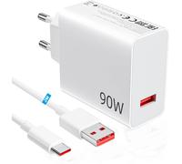 KALANKA-90W Chargeur Rapide avec Cable USB C 2m pour Xiaomi 14 13 Ultra POCO X7 Pro F6 X4 5G, 67W 45W Chargeur Turbo pour Redmi Note 13 14 Pro 5G 14T 13T POCO Pad M6 Mi 10T Lite