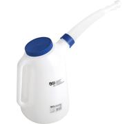 Kalanka-9944 Broc À Bec Verseur Flexible Et Couvercle 5 L, Blanc