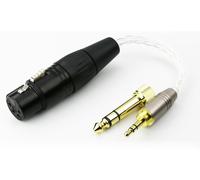 KALANKA-Ablet Câble adaptateur audio TRS mâle 3,5 mm et adaptateur 6,3 mm vers XLR femelle équilibrée à 4 broches