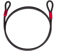 Kalanka-Abus Câble En Boucle Cobra 8 - Câble En Acier Gainé De Plastique - Sécurité Pour Les Accessoires De Vélo Et De Moto - 2 Mètres De Long, 8 Mm D'épaisseur