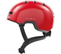 Kalanka-Abus Casque Pour Enfants Skurb Kid - Casque De Vélo Robuste Au Look Skater Avec Place Pour Une Tresse Et Designs Variés - Pour Filles Et Garçons - Rouge Brillant, Taille S