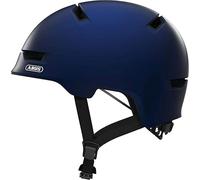 Kalanka-Abus Scraper 3.0 Casque De Vélo De Ville - Casque De Vélo Robuste Pour La Circulation Urbaine En Hiver - Unisexe - Bleu, Taille L