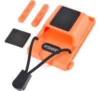 KALANKA-Accessoire de Ceinture bidirectionnel pour Talkie-walkie, pour Radio Portable/Haut-Parleur, Microphone/Haut-Parleur Radio Mobile, Compatible avec Baofeng Kenwood Motorola Quansheng (Orange)