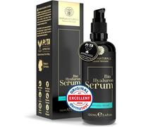 Kalanka-Acide Hyaluronique Serum Hautement Dosé ¿ 100ml +Vit E & B5 ¿ Sérum Visage 7-Fois Acide Hyaluronique ¿ 100% Vegan&bio ¿ Anti-Âge ¿ Sérum Anti-Rides Cosmétique Naturelle ¿ Hyaluronic Acid Seru