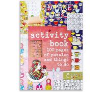 KALANKA-Activity Book I 100 pages passionnantes avec énigmes, coloriage et défis Kit d'activités familiales amusantes avec papier de qualité supérieure pour l'apprentissage créatif