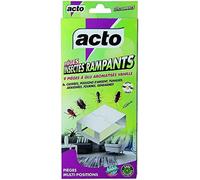 KALANKA-ACTO PIÈGES À GLU AROMATISÉS VANILLE SPÉCIAL INSECTES RAMPANTS RAMP6, Vert/Jaune/Rouge/Noir