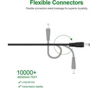 KALANKA-Adaptateur d'alimentation 5 V pour téléphones IP Polycom VVX 150, 250, 350, pour téléphones IP VoIP Cisco Spa 303, 500, 501G, pour téléphones IP VoIP Yealink SIP-T20P, SIP-T22P