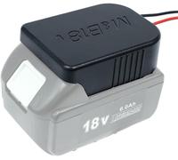 KALANKA-Adaptateur de Batterie Power Wheels Adaptateur pour Makita 18 V également pour Bosch 18 V Power Tool Battery Dock Support de connecteur d'alimentation avec Fil de Calibre 14 pour Cadres de Mo