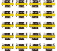 KALANKA-Adaptateur de Changement de Genre RS232 DB9 9 Broches, 20 pièces, connecteurs Femelle vers Femelle et mâle vers mâle pour Cartes PCB, connexions série DSUB/DSUB