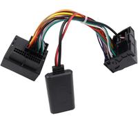 Kalanka-Adaptateur De Musique Radio Audio De Voiture Aux In Adaptateur Audio Bluetooth Harnais Auxiliaire Pour Fo-Rd Mondeo 2005-6000 Cd