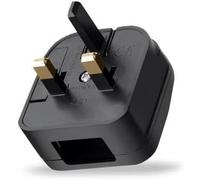 KALANKA-Adaptateur de prise Peak Power - Adaptateur Voyage, Adaptateur Secteur - Convertit les prises américaines, chinoises et japonaises de type A en prise britannique avec fusible de sécurité - 24