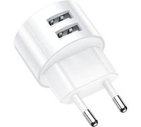 KALANKA-Adaptateur de Socket USB Prise Chargeur Rapide 5V 2.1A, Compatible avec des Prises IP44 et des Tambours de cables, pour Les Smartphones/tablettes / mp3 -mp4 Lecteur/ebooks/navi/etc.