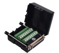 KALANKA-Adaptateur Femelle DB25 25 Broches Couvercle en Plastique du bornier du connecteur DB25-M1