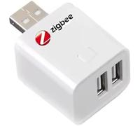 KALANKA-Adaptateur interrupteur Zigbee Micro USB, 5 V Mini 2 gang, contrôle Smart Life,compatible Alexa, alimentation USB (1)
