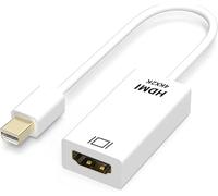 KALANKA-Adaptateur Mini DP vers HDMI 4K 25 cm, Thunderbolt 2 (Mini DisplayPort) vers HDMI, idéal pour MacBook Pro, MacBook Air, Microsoft Surface Pro 3/4, Moniteur, Projecteur, etc.