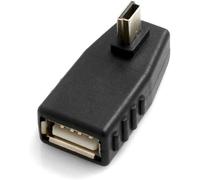 KALANKA-Adaptateur OTG USB A - Entrée hôte vers Mini USB - Fiche coudée à 90° vers la Gauche - Câble hôte on-The-Go