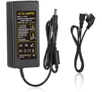KALANKA-Adaptateur secteur 24V 6A,Alimentation LED 100-240V AC/DC Adaptateur secteur Transformateur 5,5 mm x 2,1 mm prise de sortie DC Alimentation universelle 24V 144W pour bande LED 5050 3528 condu